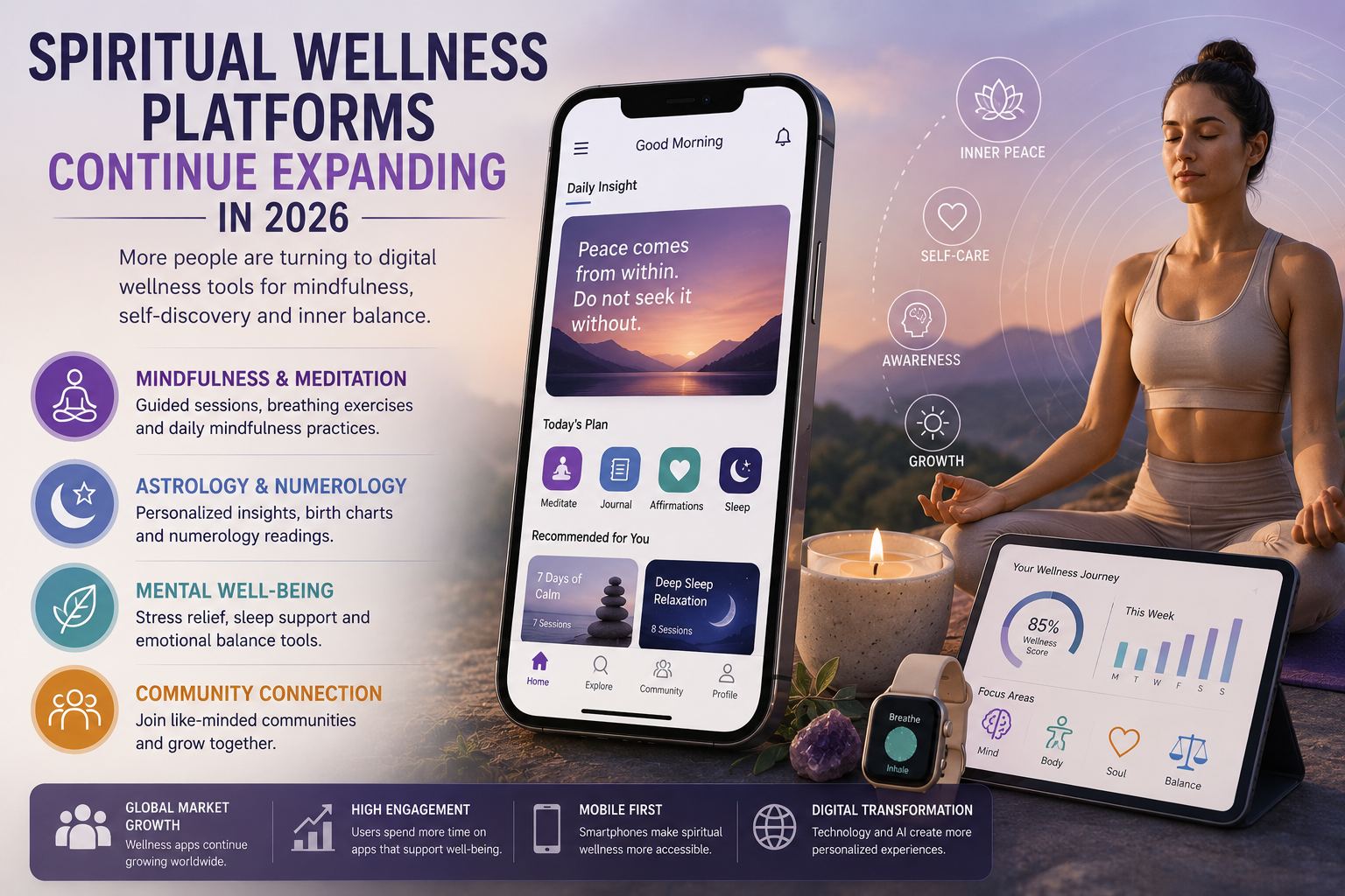 Spiritual Wellness Platforms Continue Expanding in 2026